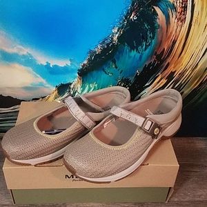 Merrell Beige Mary Jane Shoes